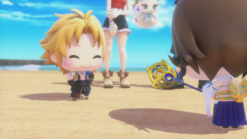Illustration for article titled World of Final Fantasy is basically if Tetsuya Nomura tried doing Pokémon